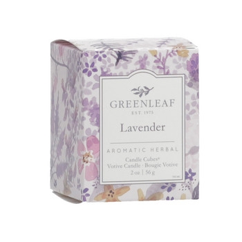 Greenleaf Candle Cube Votivkerze - Lavender 56 g